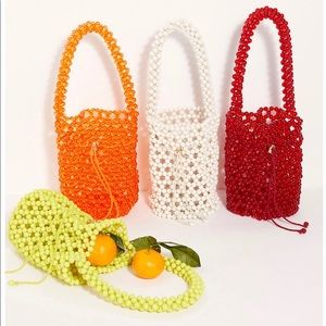 She’s so fun beaded bucket bag free people